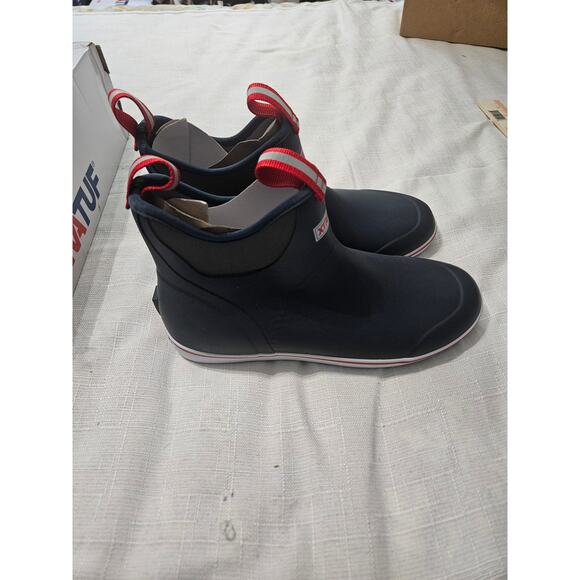 Xtratuf Ankle Deck Boots Navy/Red/White size 11 main image 7